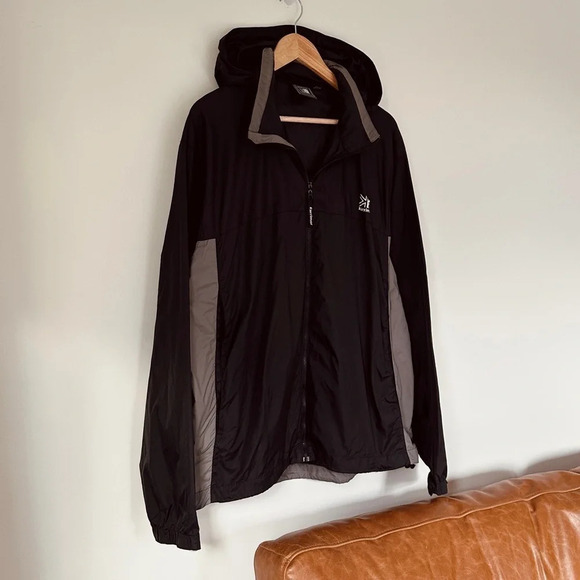 Vintage Karrimor Rain Jacket  - black/grey - Size XL - Picture 1 of 9